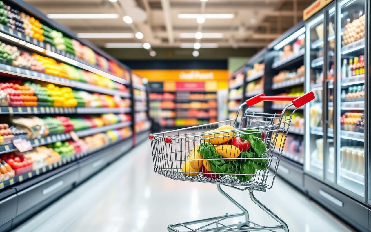 Süpermarket Alışverişinde Tasarruf Etmenin 12 Yolu — Süpermarket alışveriş arabası | Alışveriş rehberi